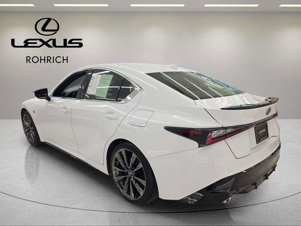 Certified 2023 Lexus IS 350 F Sport w/ Navigation Package RWD image 4