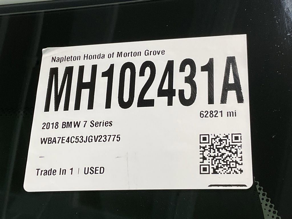 Used 2018 BMW 740i xDrive image 34