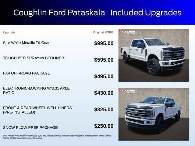 Certified 2024 Ford F250 Limited w/ FX4 Off-Road Package AWD/4WD image 3