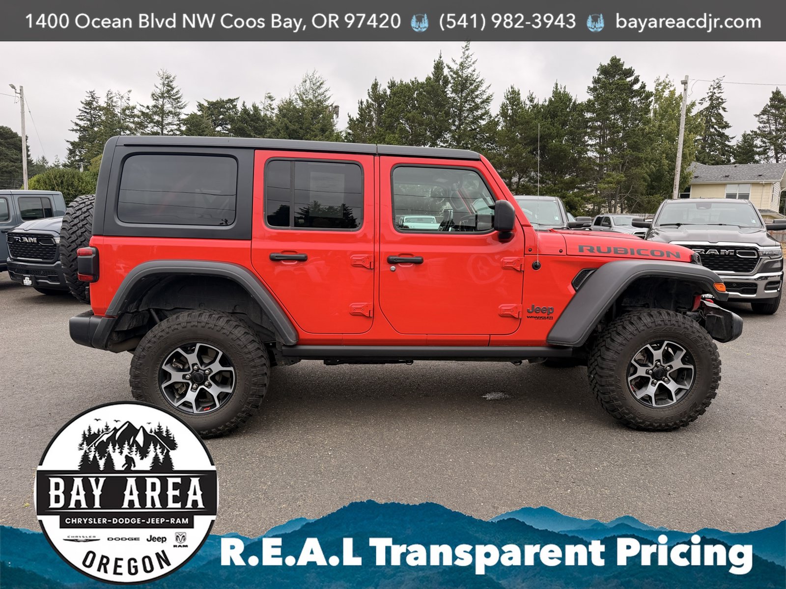Used 2021 Jeep Wrangler Unlimited Rubicon AWD/4WD image 4