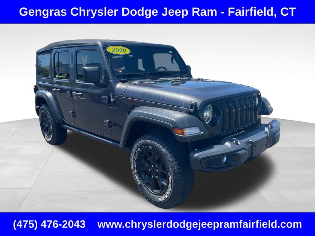 Used 2020 Jeep Wrangler Unlimited Sport AWD/4WD image 1
