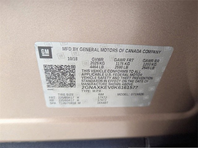 Used 2019 Chevrolet Equinox LT image 33