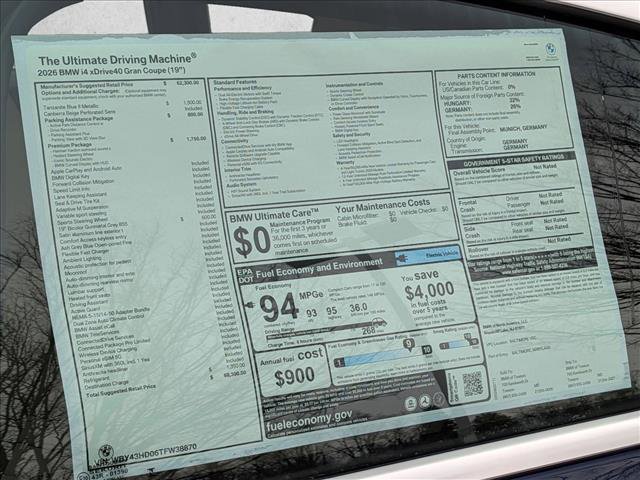 New 2026 BMW i4 xDrive40i image 19