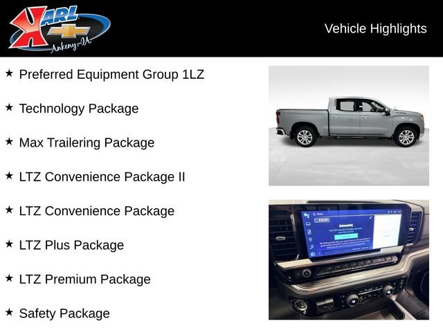 Certified 2023 Chevrolet Silverado 1500 LTZ w/ LTZ Premium Package AWD/4WD image 2