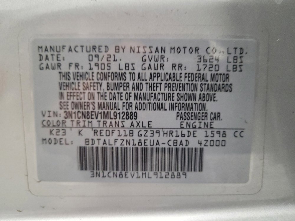 Used 2021 Nissan Versa SV image 33