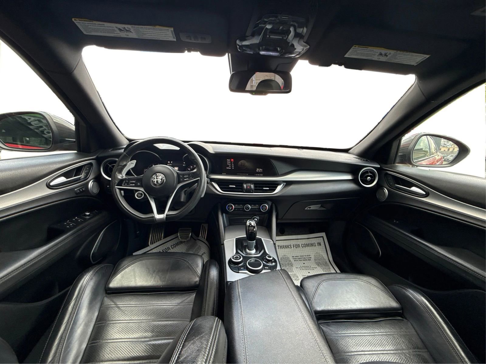 Used 2019 Alfa Romeo Stelvio Ti Sport w/ Quick Order Package 22S Sport AWD/4WD image 23