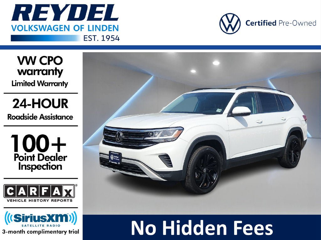 Certified 2023 Volkswagen Atlas SE w/ Panoramic Sunroof Package