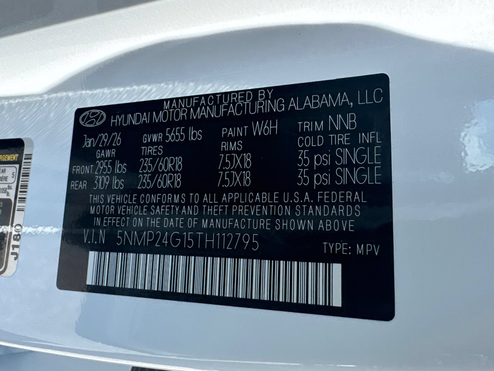 New 2026 Hyundai Santa Fe SEL FWD image 33