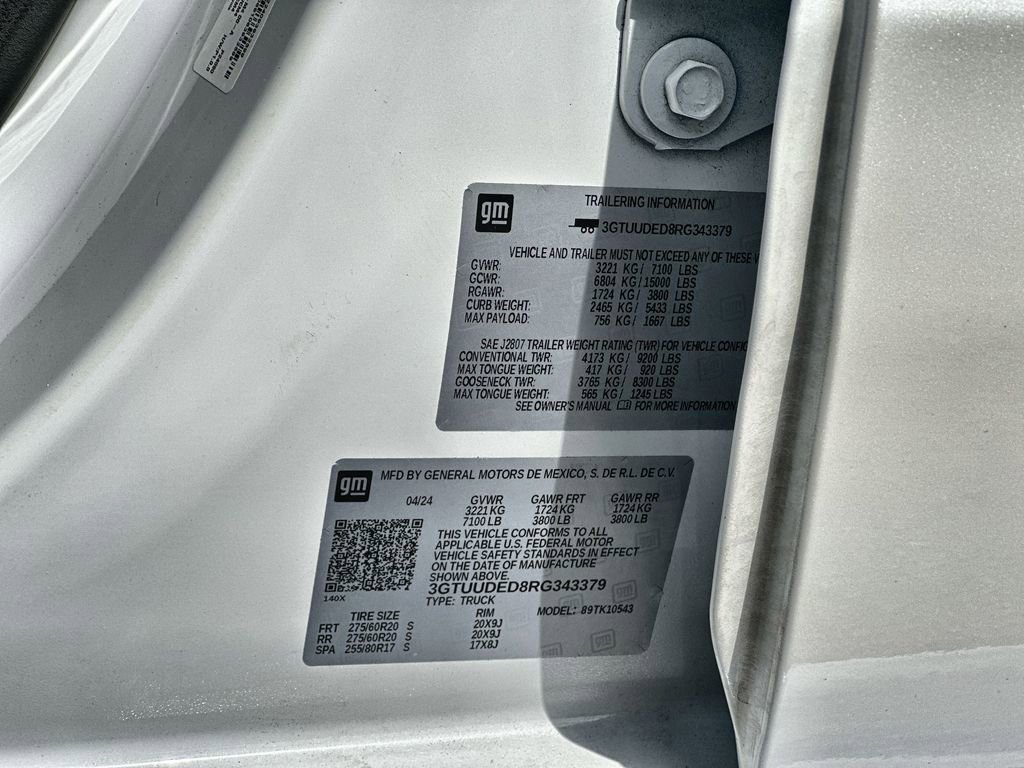 Certified 2024 GMC Sierra 1500 SLT w/ SLT Premium Plus Package image 33