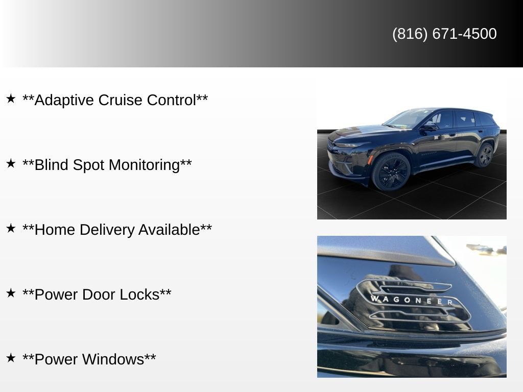 Used 2025 Jeep Wagoneer S Launch Edition image 88