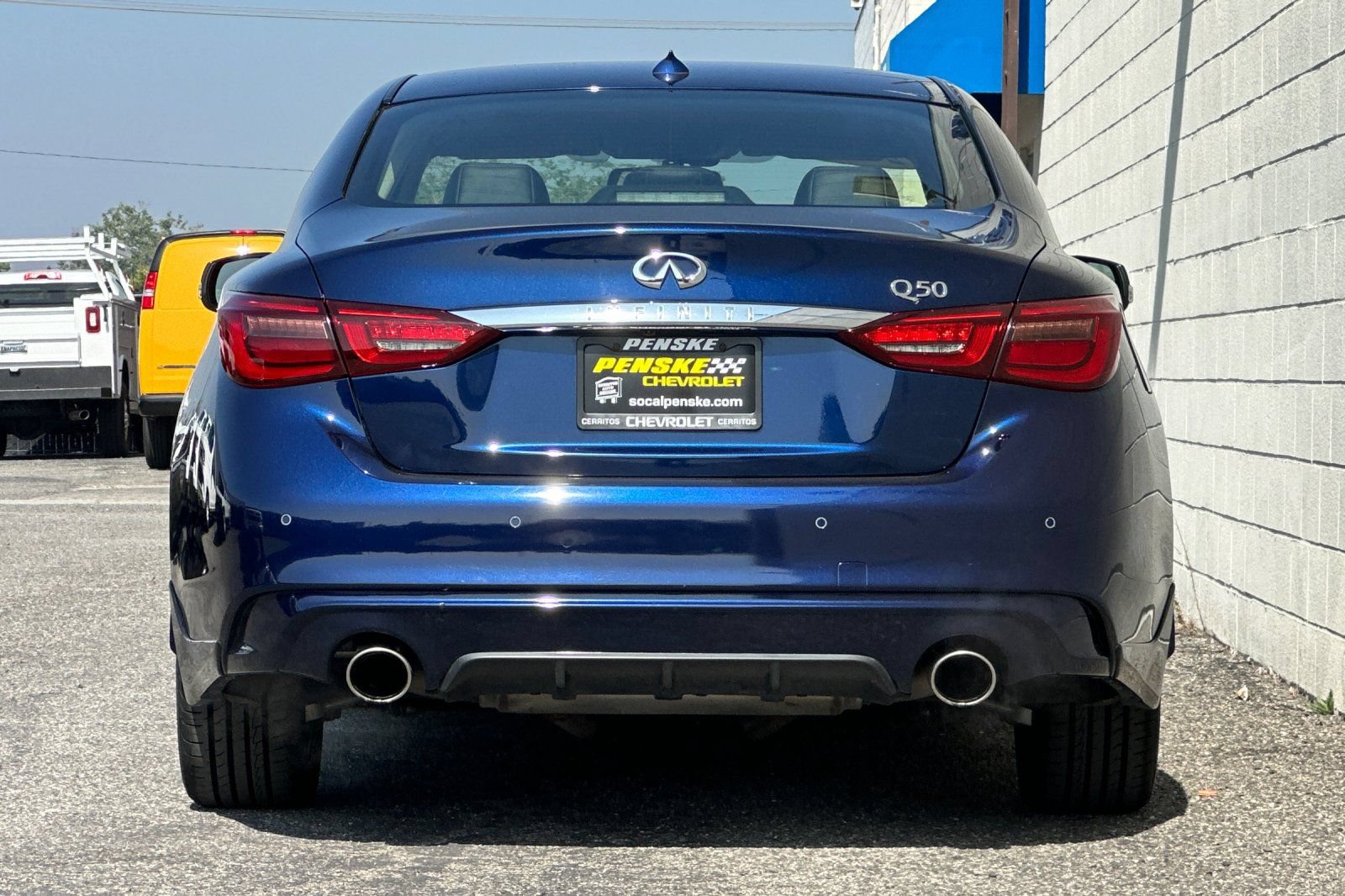 Used 2023 INFINITI Q50 Luxe w/ Cargo Package RWD image 5