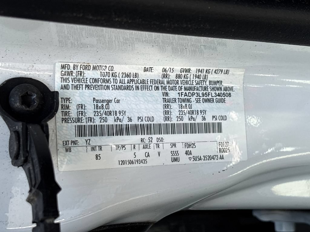 Used 2015 Ford Focus ST w/ Equipment Group 401A FWD image 32