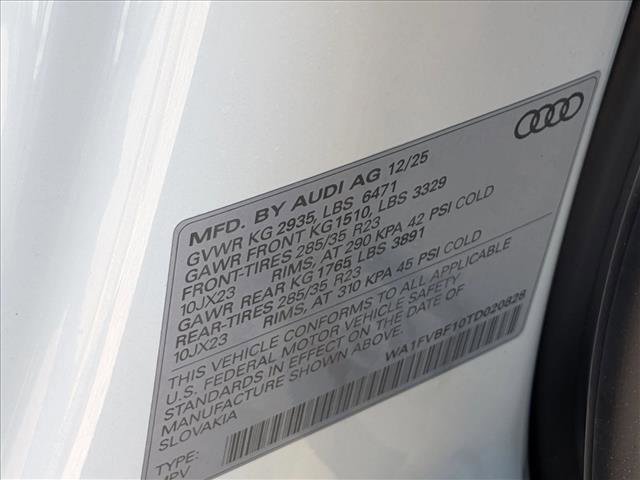 New 2026 Audi Q8 Prestige image 18