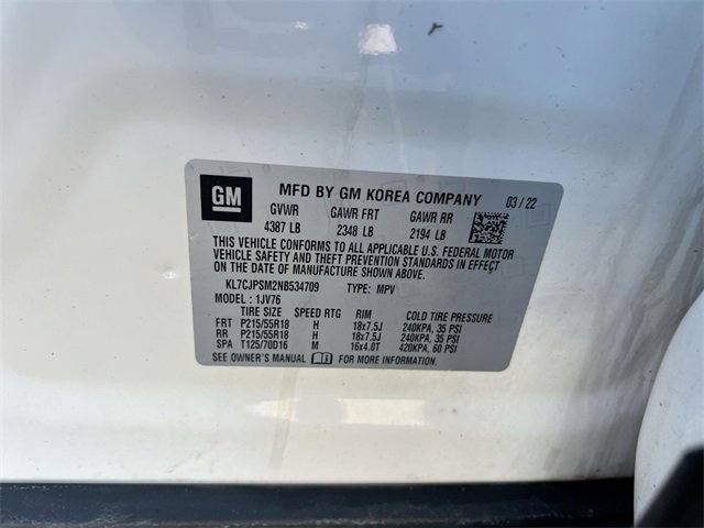 Used 2022 Chevrolet Trax LT w/ Sport Edition image 31