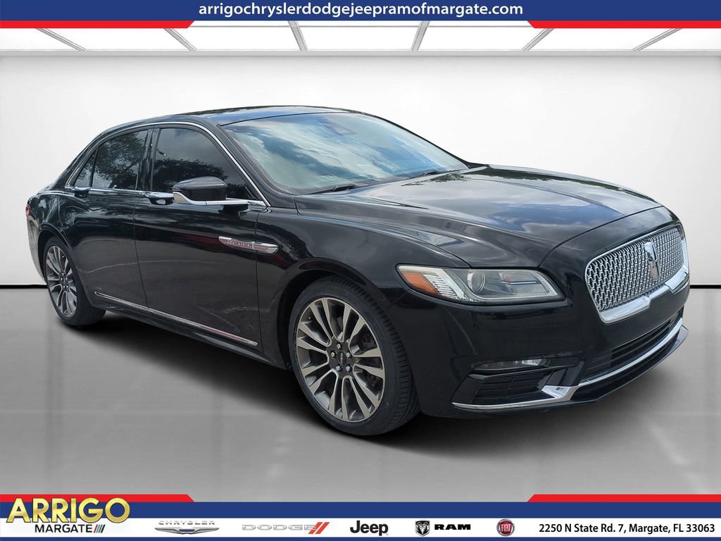 Used 2017 Lincoln Continental Reserve w/ Climate Package AWD/4WD image 1