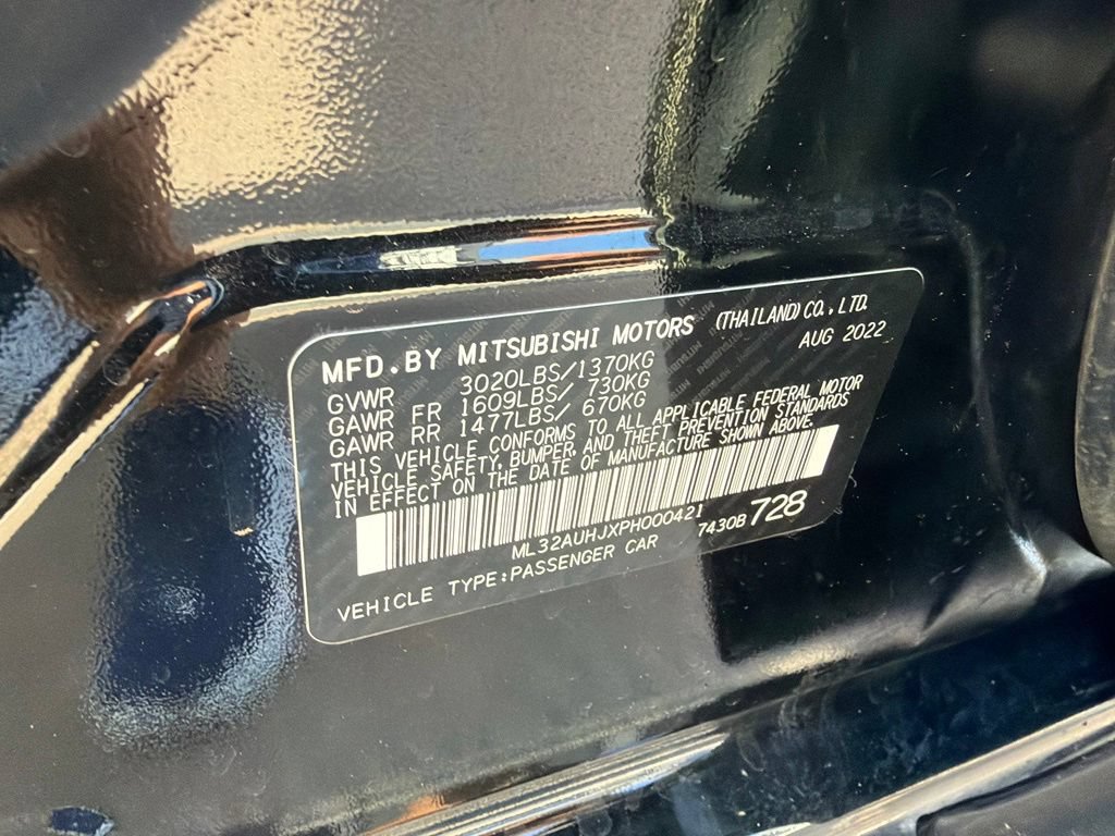 Used 2023 Mitsubishi Mirage ES FWD image 18
