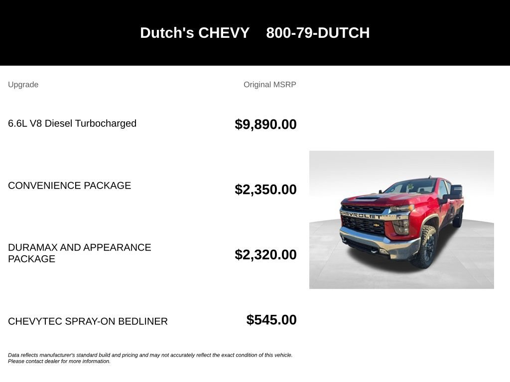 Used 2022 Chevrolet Silverado 2500 LT w/ Convenience Package AWD/4WD image 5