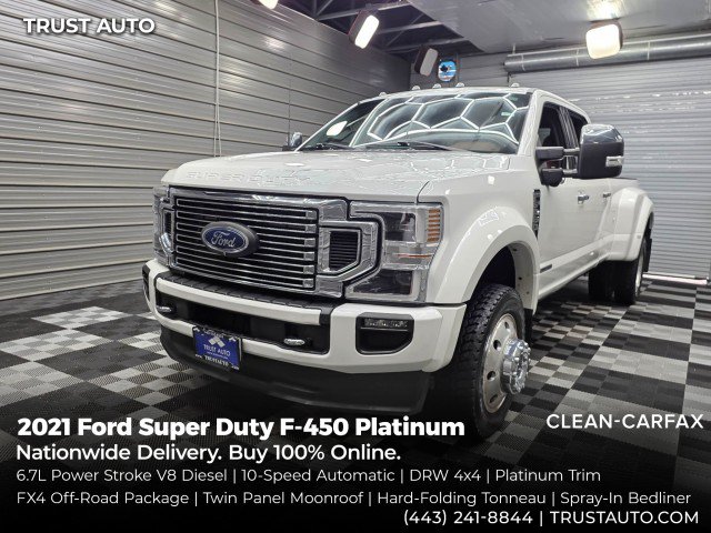 Used 2021 Ford F450 Platinum w/ FX4 Off-Road Package