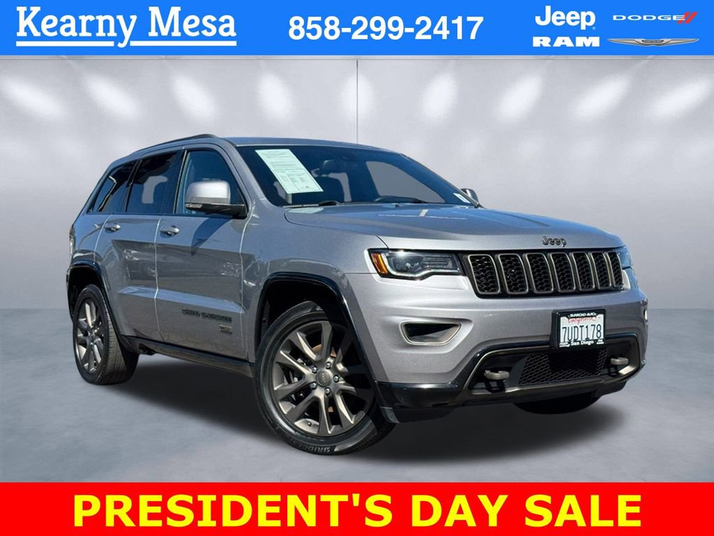 Used 2016 Jeep Grand Cherokee Limited 75th Anniversary image 1