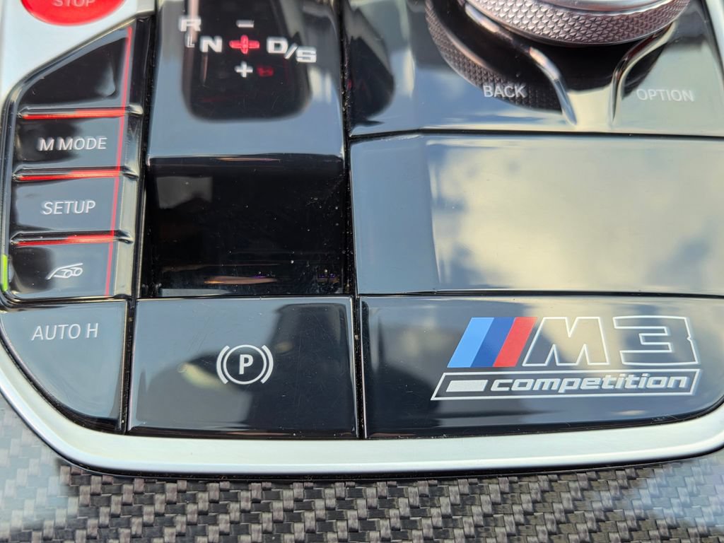 Used 2021 BMW M3 Competition w/ M Carbon Exterior Package RWD image 37