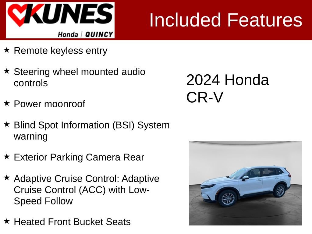 Used 2024 Honda CR-V EX image 2