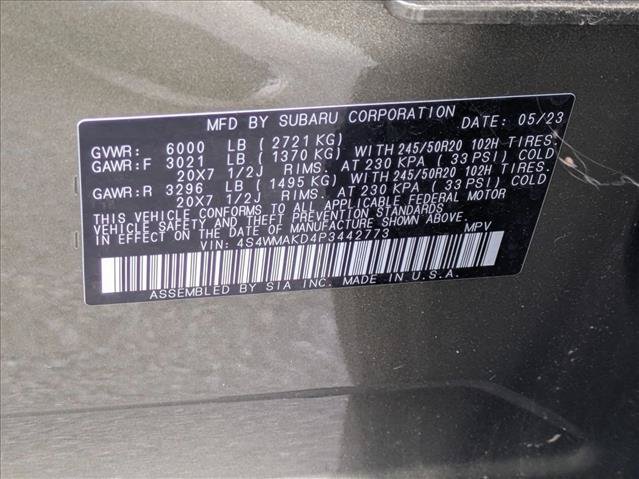 Used 2023 Subaru Ascent Onyx Edition Limited AWD/4WD image 16