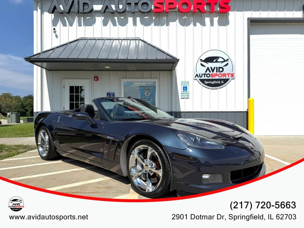 Used 2013 Chevrolet Corvette Grand Sport w/ 3LT Preferred Equipment Group RWD image 1
