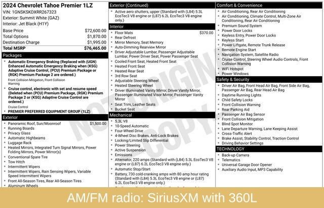 Used 2024 Chevrolet Tahoe Premier image 7