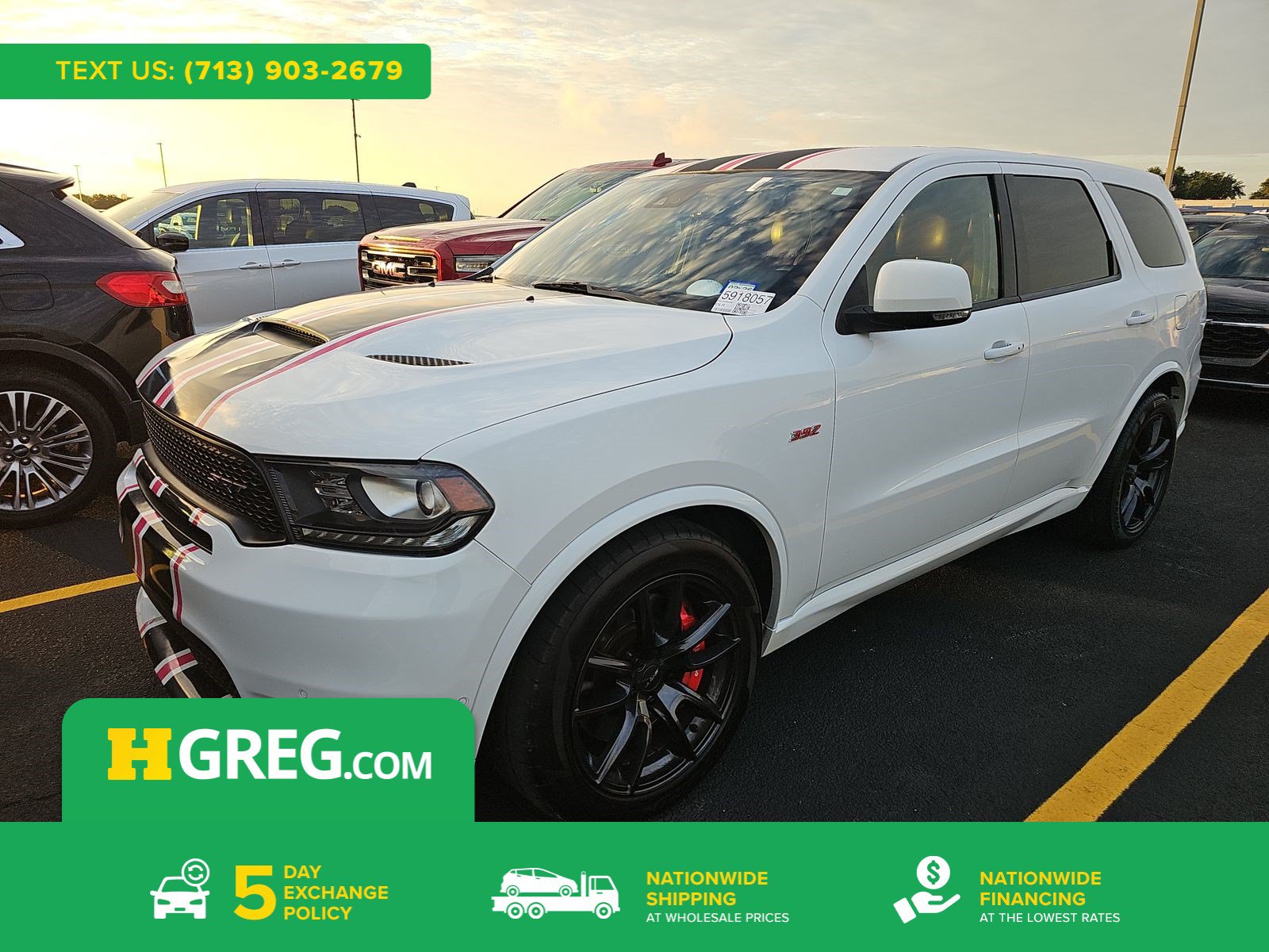 Used 2018 Dodge Durango SRT w/ SRT Interior Appearance Group AWD/4WD image 1