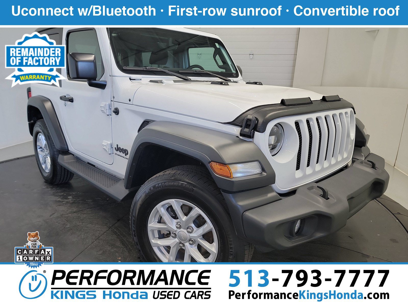 Used 2023 Jeep Wrangler Sport AWD/4WD 360° Tour
