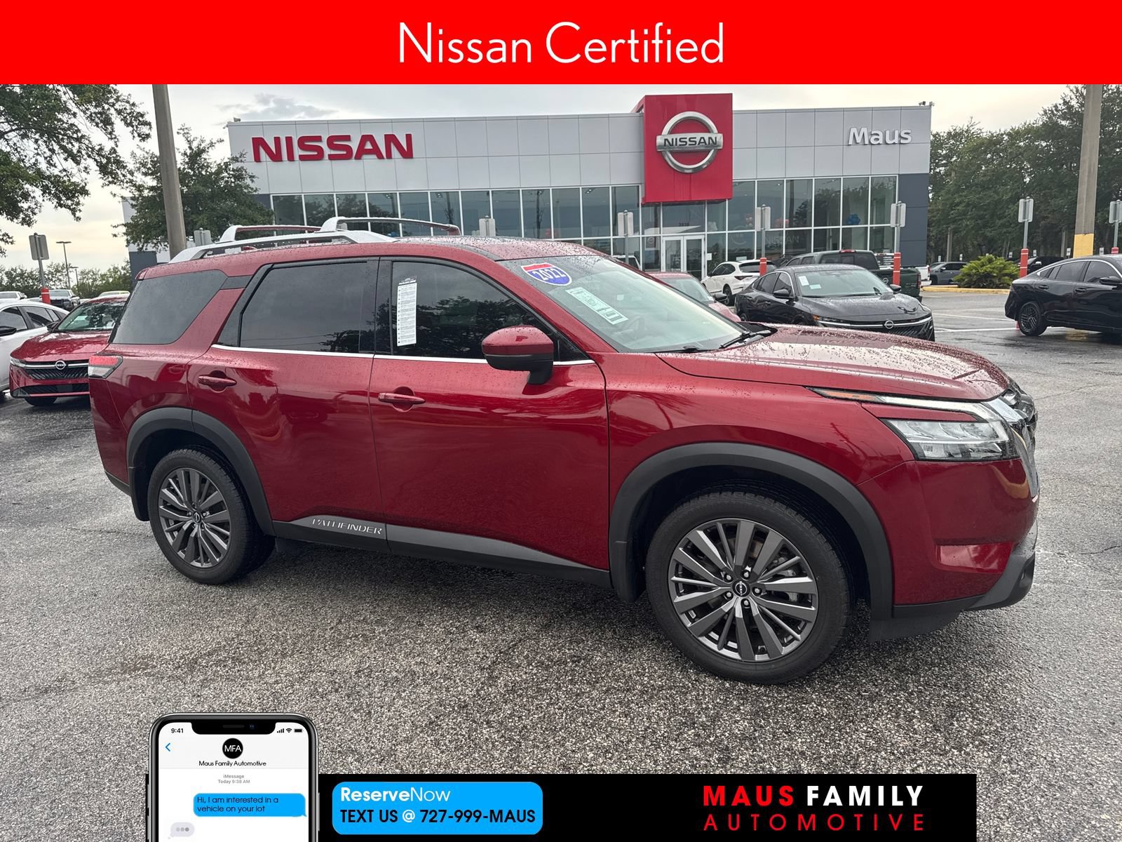 Certified 2022 Nissan Pathfinder SL w/ SL Premium Package