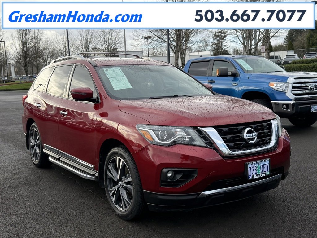 Used 2019 Nissan Pathfinder Platinum image 1