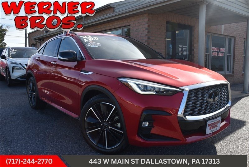Used 2022 INFINITI QX55 Sensory w/ Lighting Package AWD/4WD image 1