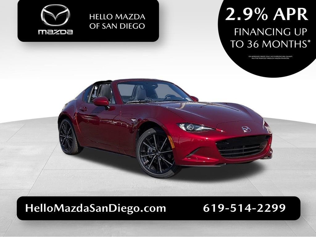 New 2026 MAZDA MX-5 Miata RF Grand Touring w/ Weather Package