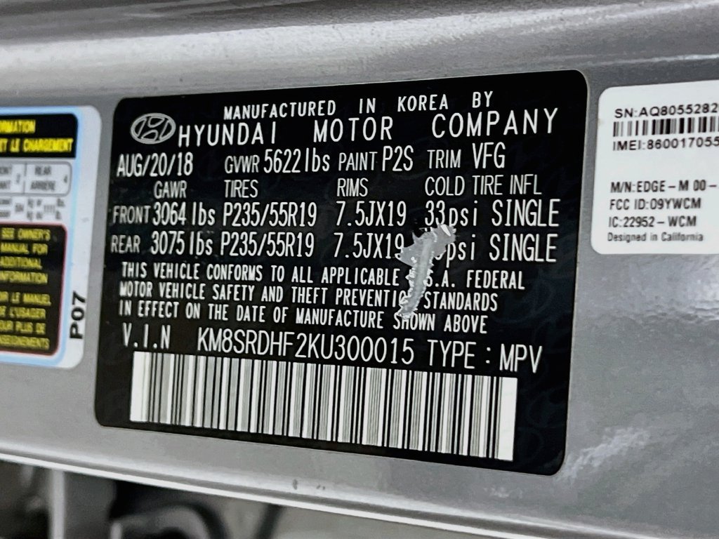 Used 2019 Hyundai Santa Fe XL AWD/4WD image 28