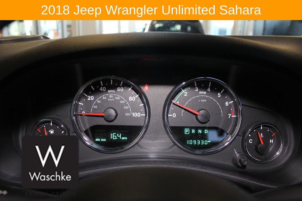 Used 2018 Jeep Wrangler Unlimited Sahara image 31