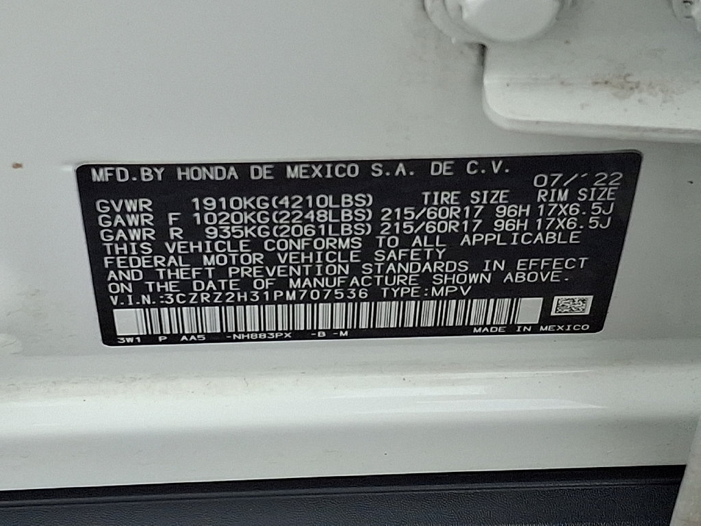 Used 2023 Honda HR-V LX image 28