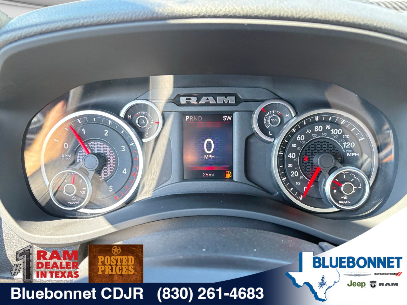 New 2026 RAM 3500 Tradesman AWD/4WD image 14