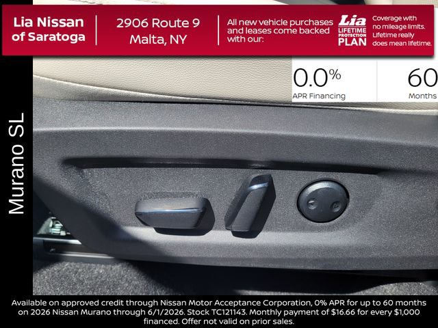New 2026 Nissan Murano SL AWD/4WD image 14