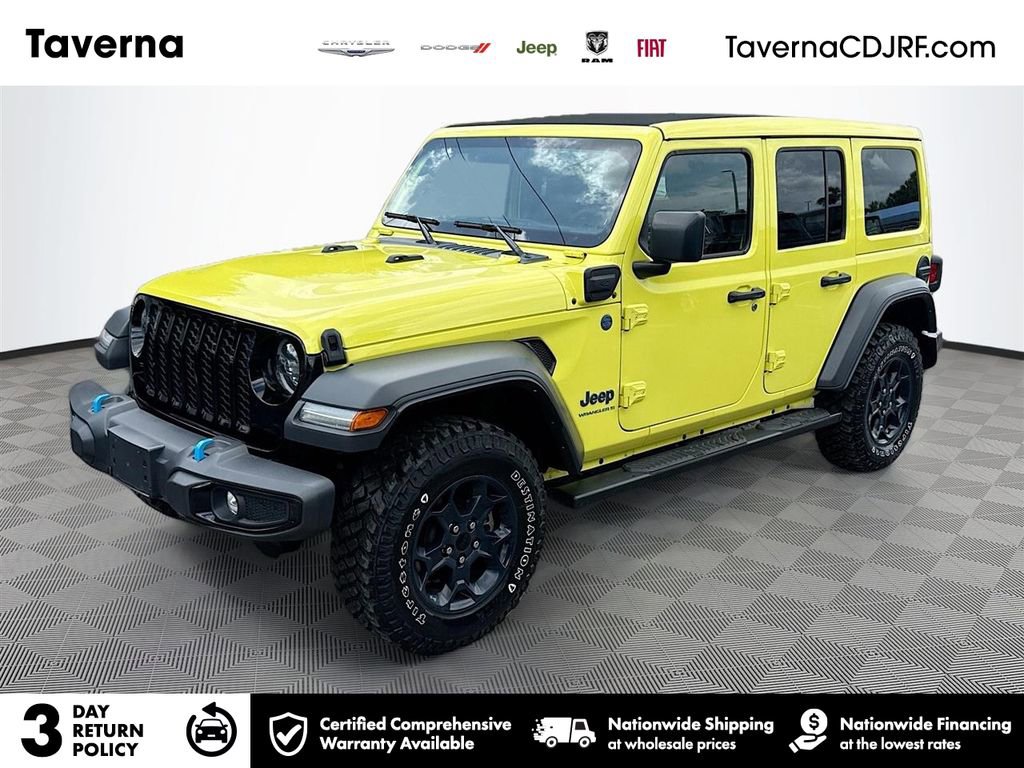 Used 2023 Jeep Wrangler Unlimited w/ Sun & Screen Package