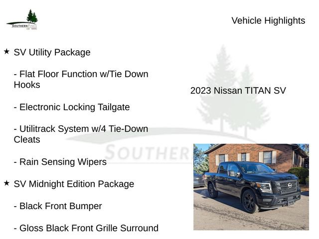 Used 2023 Nissan Titan SV w/ SV Convenience Package image 16