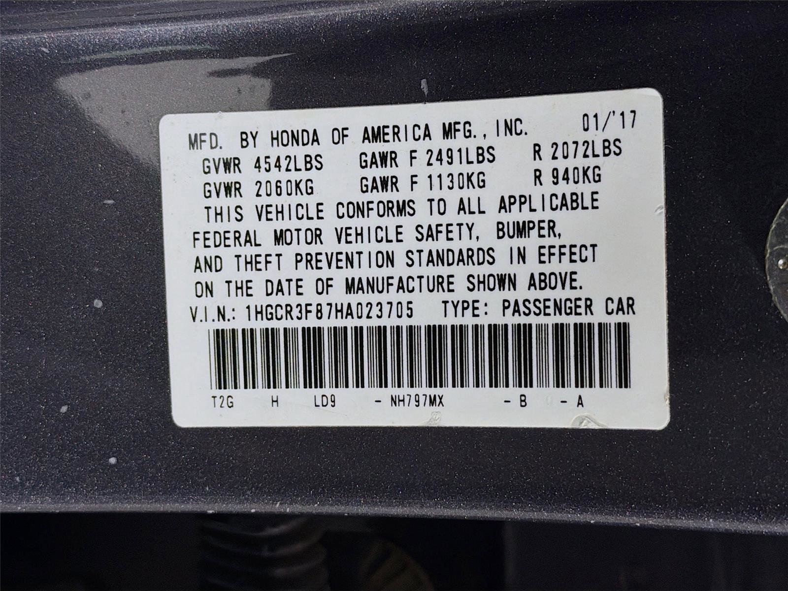 Used 2017 Honda Accord EX-L image 32