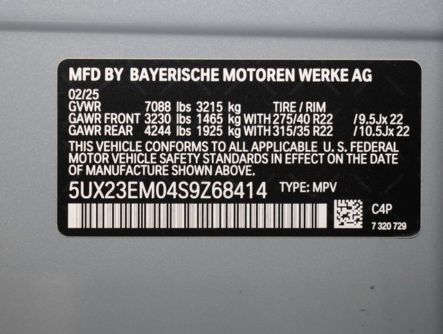 Certified 2025 BMW X7 xDrive40i w/ Executive Package image 24