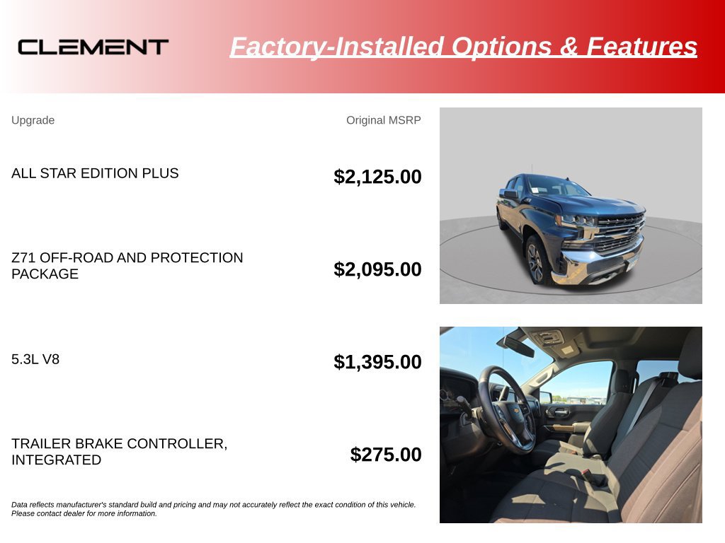 Used 2021 Chevrolet Silverado 1500 LT w/ All Star Edition Plus AWD/4WD image 9