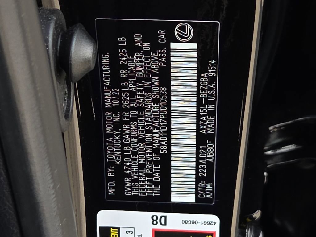 Certified 2023 Lexus ES 250 w/ Premium Package image 30