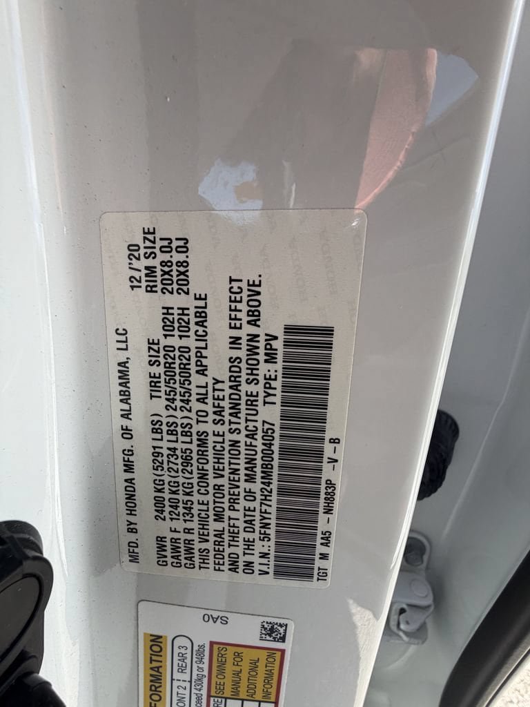 Used 2021 Honda Passport Sport image 32