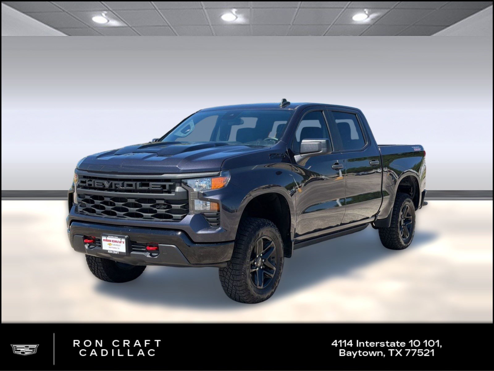 Used 2024 Chevrolet Silverado 1500 Custom Trail Boss w/ LPO, Dark Essentials Package image 1