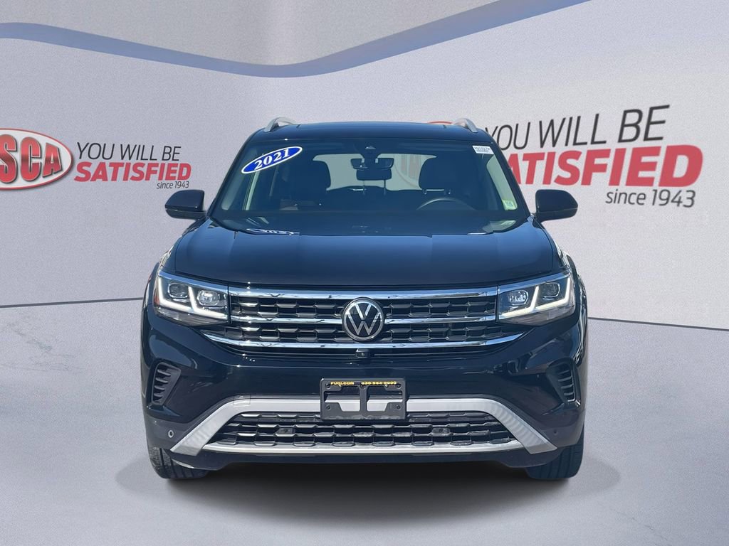Used 2021 Volkswagen Atlas SEL Premium w/ MDO Package (Bench Seat) image 2