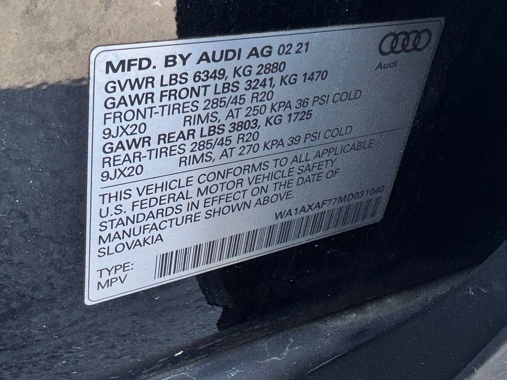 Used 2021 Audi Q7 3.0T Premium AWD/4WD image 39