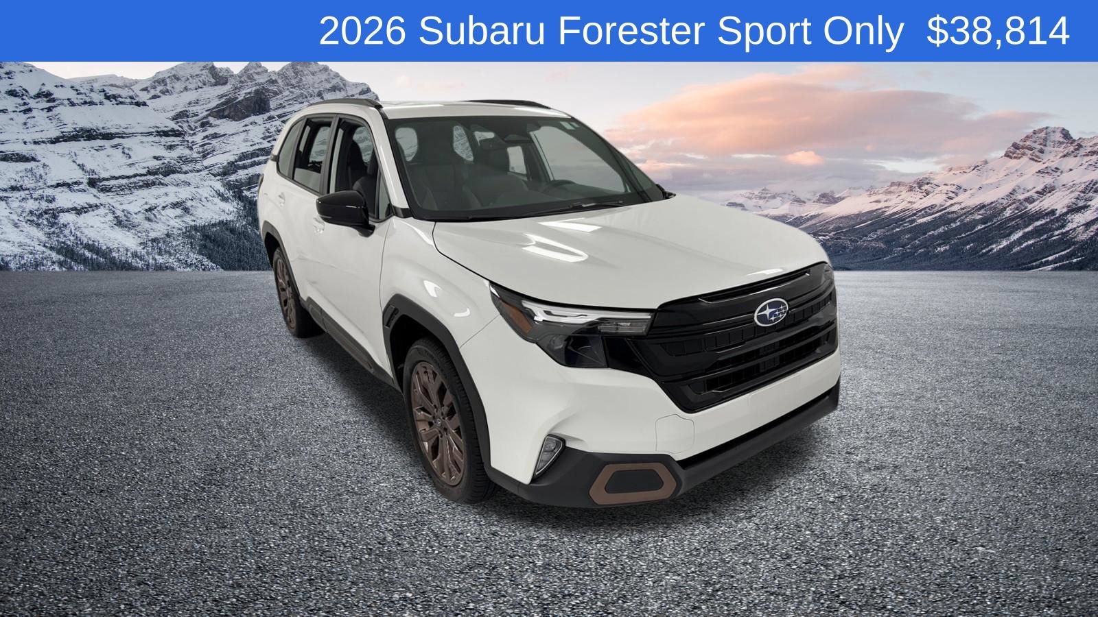 New 2026 Subaru Forester Sport